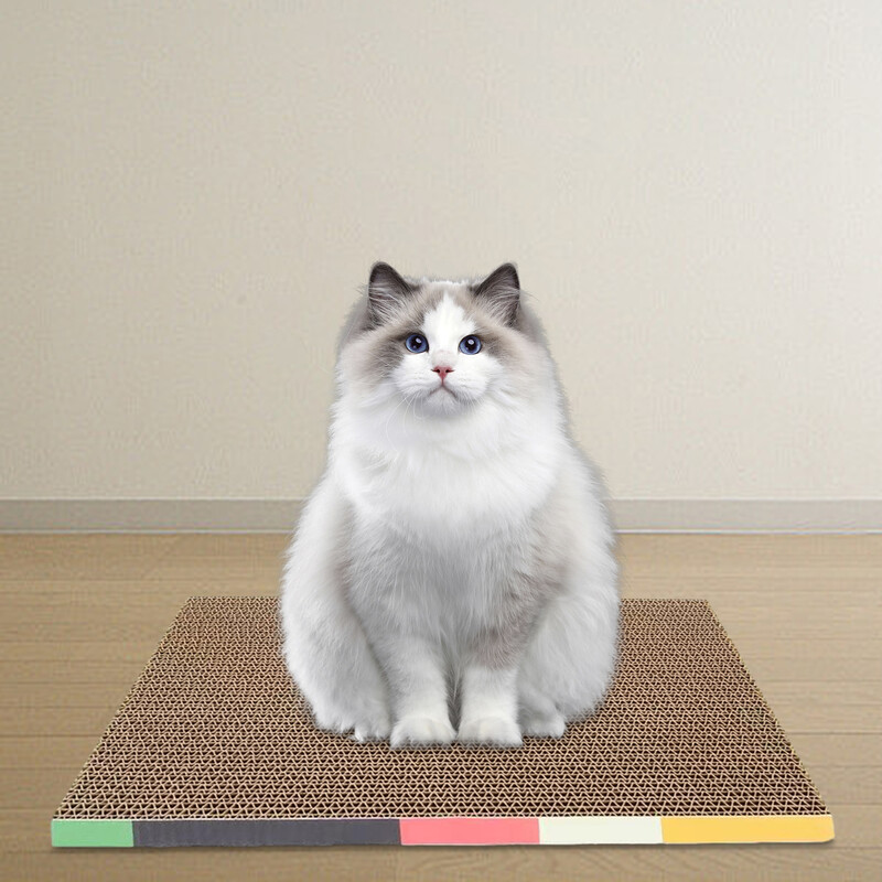 Zgarietoare de pisici Carton Placa de zgariat pisici Durabila Grind Gheare Hârtie ondulată Animale de companie Canapea pentru interior Pisici Pisici 고양이 스크래처