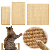 Kačių draskymo kilimėlis su lipniomis juostelėmis Sizalio audinys Kačių draskymo kilimėlis Kačių draskymo kilimėlis, apsaugantis sofą ir kilimus