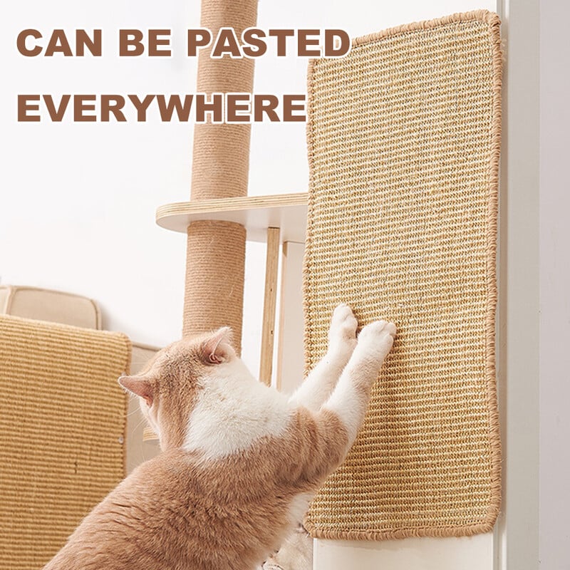 Kačių draskymo kilimėlis su lipniomis juostelėmis Sizalio audinys Kačių draskymo kilimėlis Kačių draskymo kilimėlis, apsaugantis sofą ir kilimus