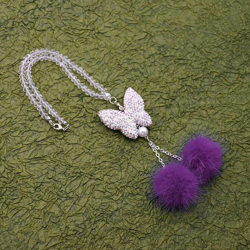 Oglindă cu oglindă de modă pentru agățat pandantiv Auto Decor acasă Ornament pentru vehicul norocos Mini accesoriu pentru mașină Decorare interioară suspendată