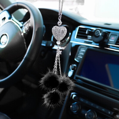 Pomponok Kulcstartó Szivárvány Plüss Golyók Kulcstartók Dekoratív Medál Női Táskatartozékok Kulcstartók Autó Divat Kulcstartó