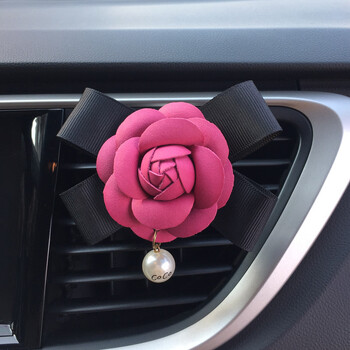 JOORMOM Butterfly-knot Female Car Tuyere Clip Fashionable Individual Car Aromatherapy Lovely Car Interior car decoration