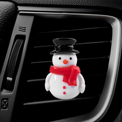 Car Air Outlet Kvepalų Klipas Kalėdinis Automobilinis Oro gaiviklis Kondicionierius Kūrybingas Kalėdų Kalėdų Senelio Aromaterapinis Kvepalų Klipas