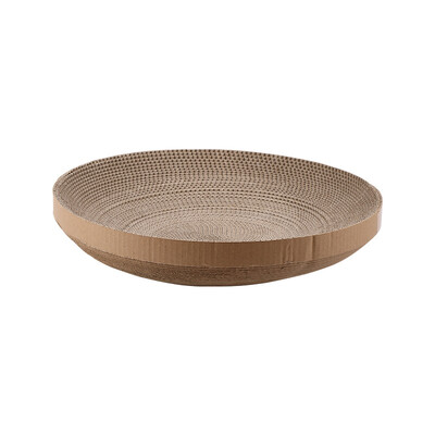 Katės braižymo lenta Apsaugokite baldus šlifavimo žnyplės žaislai Apvalus gofruotas popierius, atsparus dilimui katės lizdas kačių reikmenys katės lova