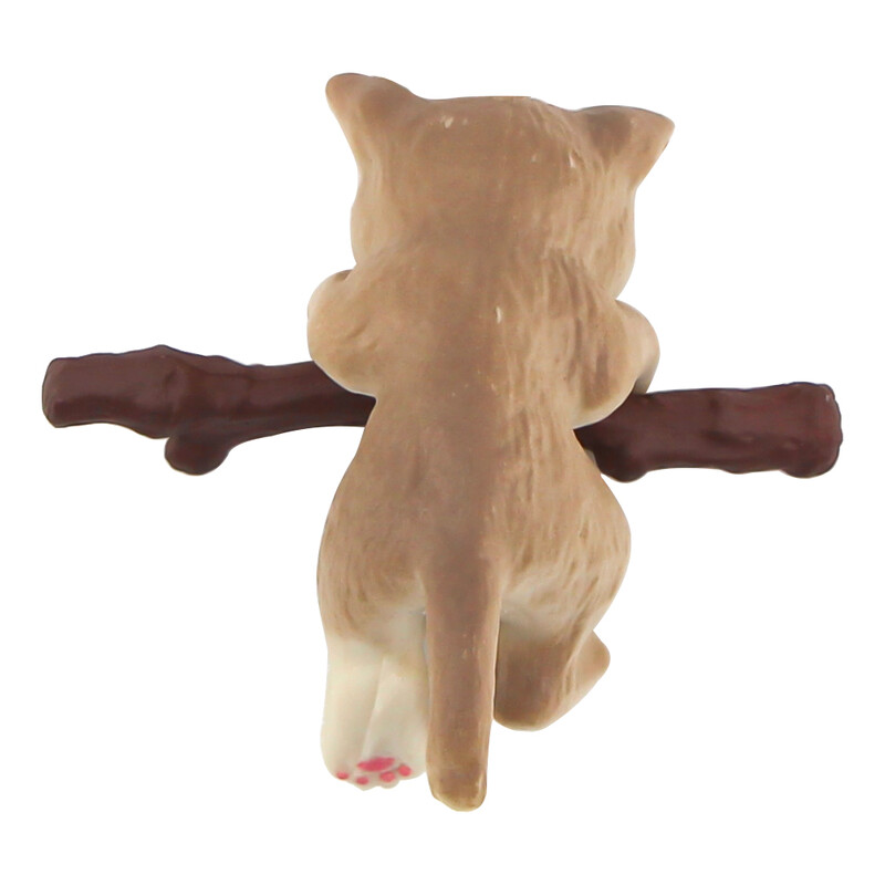 Automašīnas kulons Atpakaļskata spoguļa noformējums Cute Branch Cat Auto Piekarināms Ornaments Automašīnas Salona piederumi Dekors Dāvana