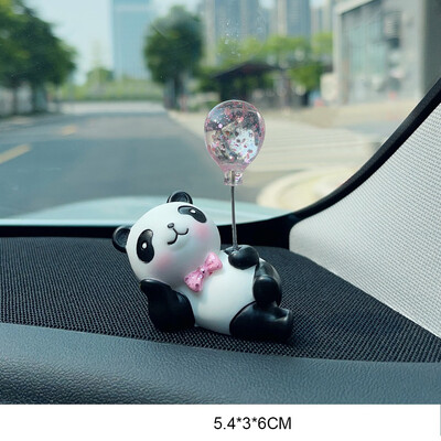 Radoša grēksūdze Balons Sveķu Dzīvnieks Panda Automašīnu rotājums Lācis Mājas Datora Displejs Kūkas dekorācija Valentīna dienas dāvana