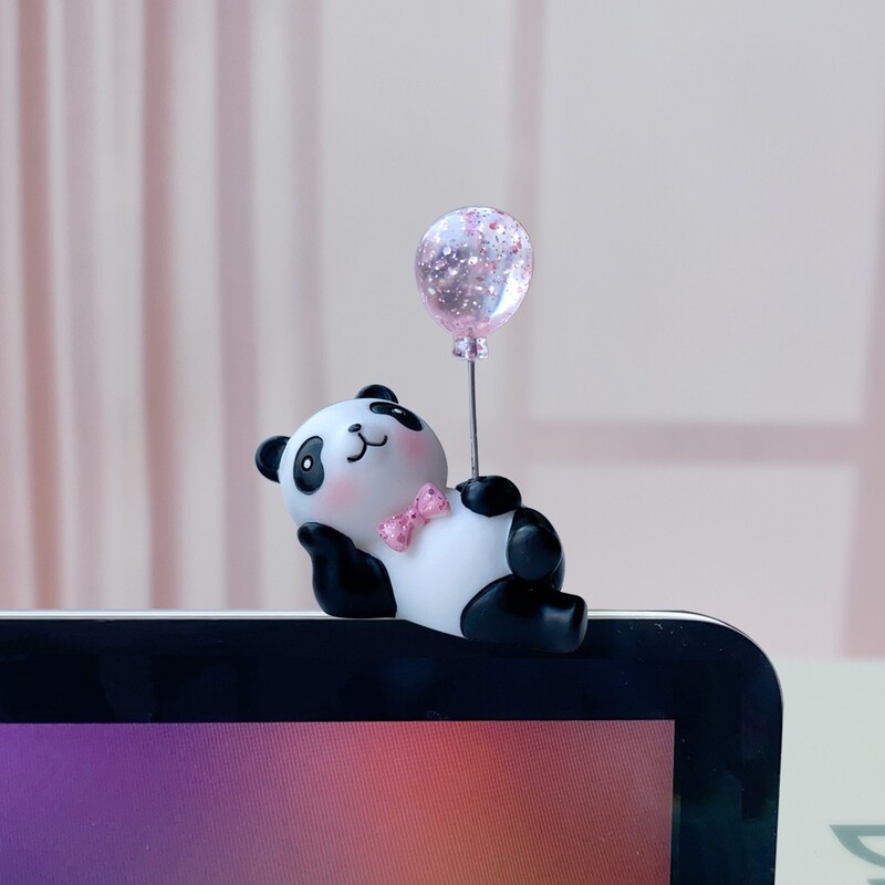 Radoša grēksūdze Balons Sveķu Dzīvnieks Panda Automašīnu rotājums Lācis Mājas Datora Displejs Kūkas dekorācija Valentīna dienas dāvana