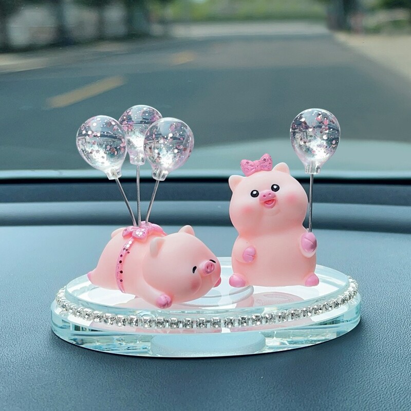 Radoša grēksūdze Balons Sveķu Dzīvnieks Panda Automašīnu rotājums Lācis Mājas Datora Displejs Kūkas dekorācija Valentīna dienas dāvana