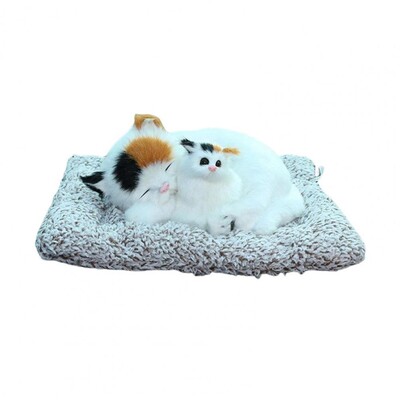 Kvapo pašalinimas pelėsiai Gyvūno forma Miegančios katės dizainas Bambuko medžio anglies ekranas Forma Automobilis įdaryti lėlės Ornamentas Automobilio interjero dekoras