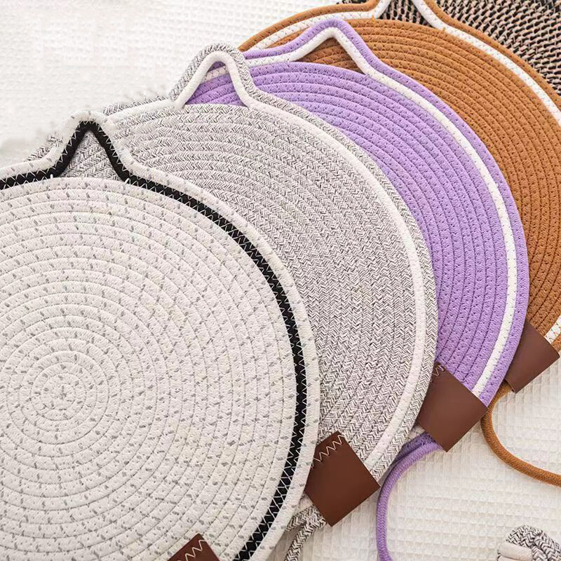 Covoraș de bumbac pentru zgâriat pisici Covoraș de zgâriat pentru pisici Covoraș pentru pat de jucărie Covoraș de ascuțit cu gheare Răzuitoare pentru pisici de șlefuit Covoraș pentru unghii