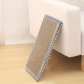 1buc-tabletă de șah alb-negru pentru zgâriat pisici, jucării pentru pisici, placă cu gheare de șlefuit rezistentă la zgârieturi, pat pentru zgârieturi pentru pisici