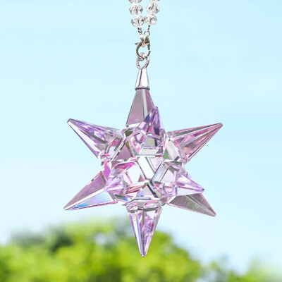 Izsmalcināti piekaramie auto piekaramie piekariņi ar kristāla meteoru, āmuru, automašīnu piekariņi mājas istabas dekorēšanai, rotājumi, auto piederumi, dāvanas svētkos