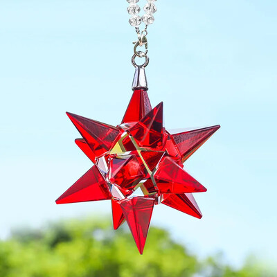 Izsmalcināti piekaramie auto piekaramie piekariņi ar kristāla meteoru, āmuru, automašīnu piekariņi mājas istabas dekorēšanai, rotājumi, auto piederumi, dāvanas svētkos