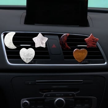 3 бр./компл. Crystal Moon Star Love Car Air Outlet Decoration Clip Auto Interior Climatition Mount Decor Clip Автомобилни аксесоари