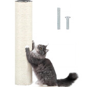 1 rădăcină M8 înlocuire stâlp de zgâriat pentru pisici, înlocuitor de stâlp de zgâriere pentru pisici din sisal natural, stâlp de zgâriat de pisică de schimb pentru pisoi