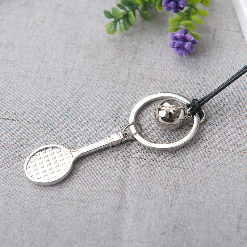 Automobilio pakabukas Teniso raketės kamuoliukas Mados Papuošalai Pakabukai Galinio vaizdo veidrodėlis Dekoracija Pakabinamas Automobilių Dekoras Automobilių Priedai Stilius