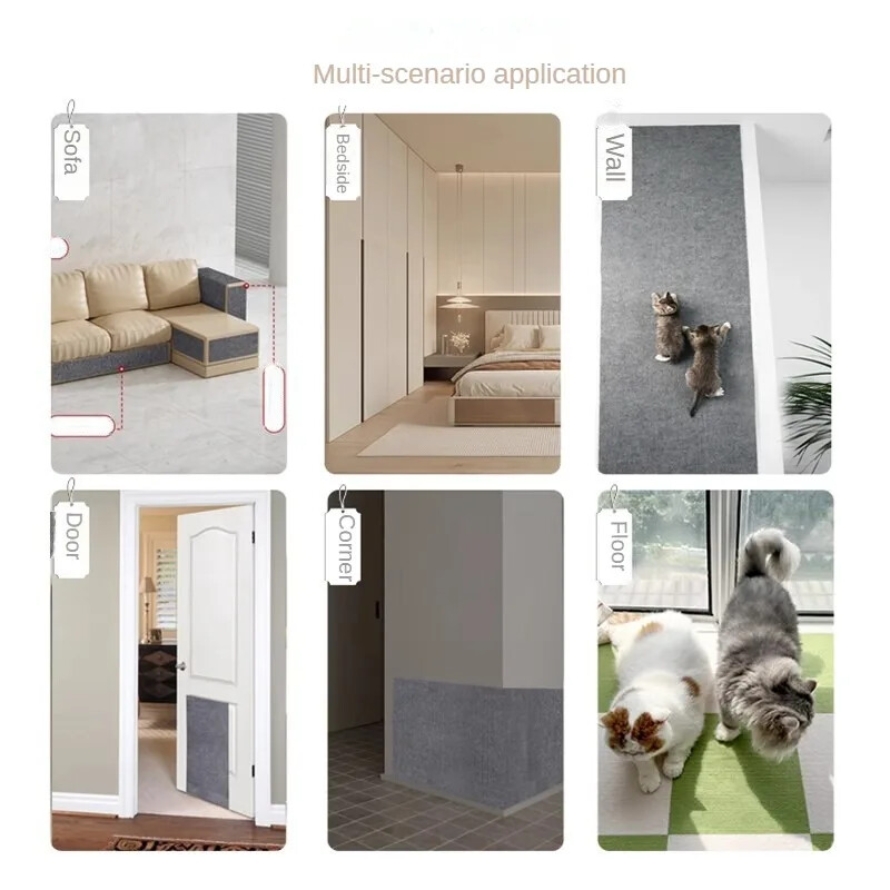 Sofos braižymo stulpelis ats Daiktams Lipnios juostos kilimų grandikliai katėms, nagų galąstuvas, draskyklės priedai, grandiklis augintinis