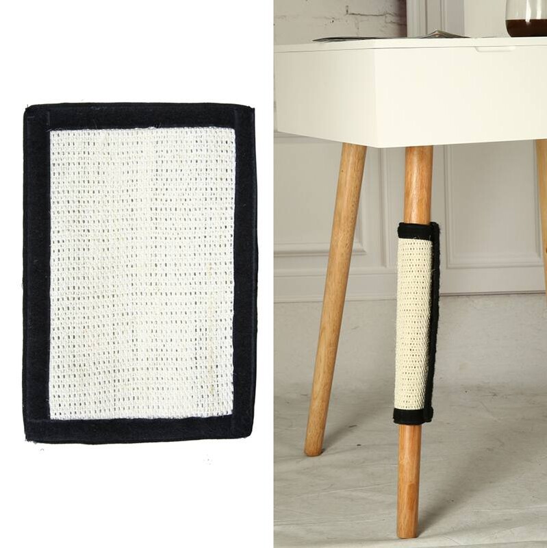 Katės įbrėžimų apsaugantis kilimėlis, sizalio padėklas, kačių įbrėžimas, kačiukas, šlifavimo letenėlis, draskymo kilimėlis, baldų stalo kampo apsauga