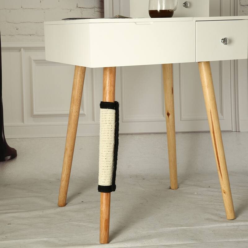 Katės įbrėžimų apsaugantis kilimėlis, sizalio padėklas, kačių įbrėžimas, kačiukas, šlifavimo letenėlis, draskymo kilimėlis, baldų stalo kampo apsauga