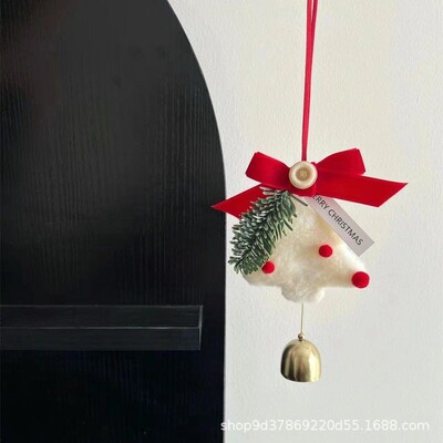Kalėdų eglutės papuošalai automobilio galinio vaizdo veidrodžio pakabinimo priedai, automobilio galinio vaizdo veidrodžio pakabukas, automobilio interjero dekoravimo dovana