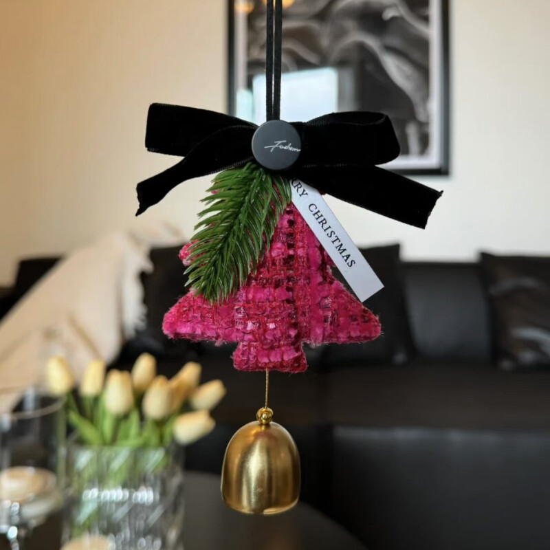 Kalėdų eglutės papuošalai automobilio galinio vaizdo veidrodžio pakabinimo priedai, automobilio galinio vaizdo veidrodžio pakabukas, automobilio interjero dekoravimo dovana