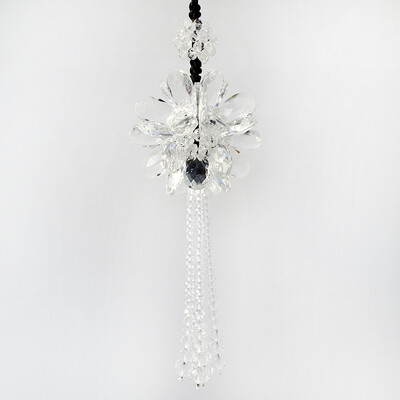 Cristal Floare Soare Ciciuc Artizanat Pandantiv Petale Ornament pentru agățat mașină Decor Oglindă retrovizoare Auto Accesorii pentru stilul mașinii Femei