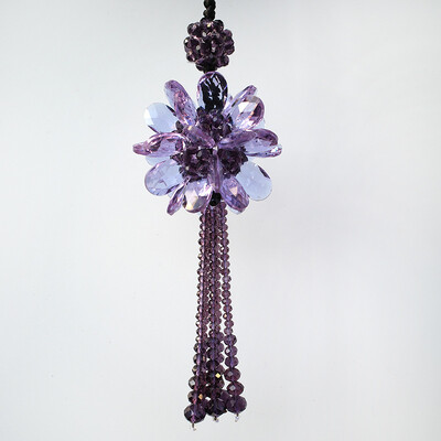 Cristal Floare Soare Ciciuc Artizanat Pandantiv Petale Ornament pentru agățat mașină Decor Oglindă retrovizoare Auto Accesorii pentru stilul mașinii Femei