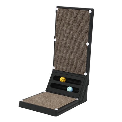 Kaķu skrāpēšanas stabs, kasīšanas rotaļlietu skrāpis Gofrētais kartons