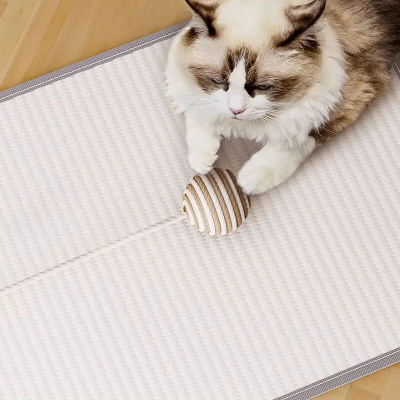 Anti zgârieturi de pisică Protectie de canapea Artefact pentru zgârieturi de pisici Tampă de zgârieturi de pisică naturală Pătură pentru zgârietura de pisici Covoraș pentru protejarea blanii