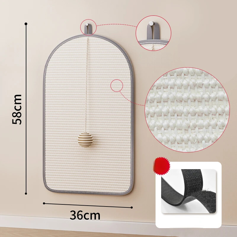 Anti zgârieturi de pisică Protectie de canapea Artefact pentru zgârieturi de pisici Tampă de zgârieturi de pisică naturală Pătură pentru zgârietura de pisici Covoraș pentru protejarea blanii