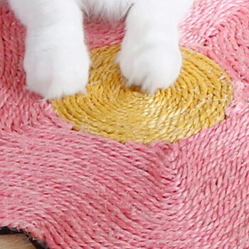 Sisal Cat Scratcher Board Cat Scratching Post Mat Παιχνίδι Κρεβάτι Πατάκι Ακονιστήρι με νύχια Ξύστρες για γάτες Τρίψιμο Μαξιλαράκι νυχιών Έπιπλα για κατοικίδια