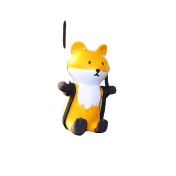 Cute FOX Decoration Swing γύψινος καθρέφτης αυτοκινήτου Διακόσμηση εσωτερικών χώρων Δημοφιλή στολίδια για κρεμαστά αυτοκινήτου Κρεμαστό καθρέφτη αυτοκινήτου