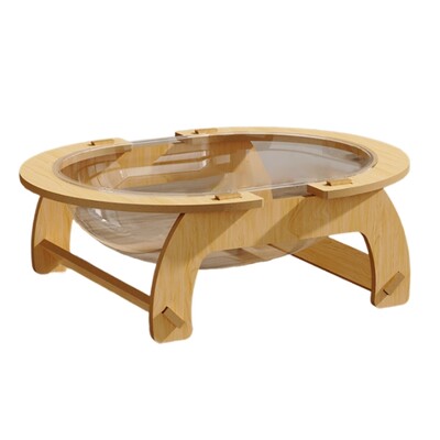 Scaun balansoar Mobilier înălțat pentru pisici Pat transparent Mobilier de ascuns Pat pentru pat transparent de interior Ascuns de pisici