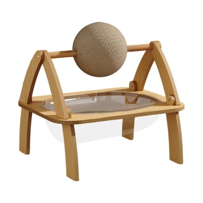 Scaun balansoar Mobilier înălțat pentru pisici Pat transparent Mobilier de ascuns Pat pentru pat transparent de interior Ascuns de pisici