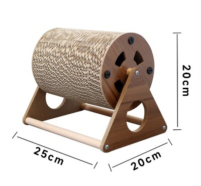 Macskajátékok Macskakarcoló tábla Forgó függőleges óriáskerék Macskakaparós tábla Nagy sűrűségű hullámpapír mászóeszközök