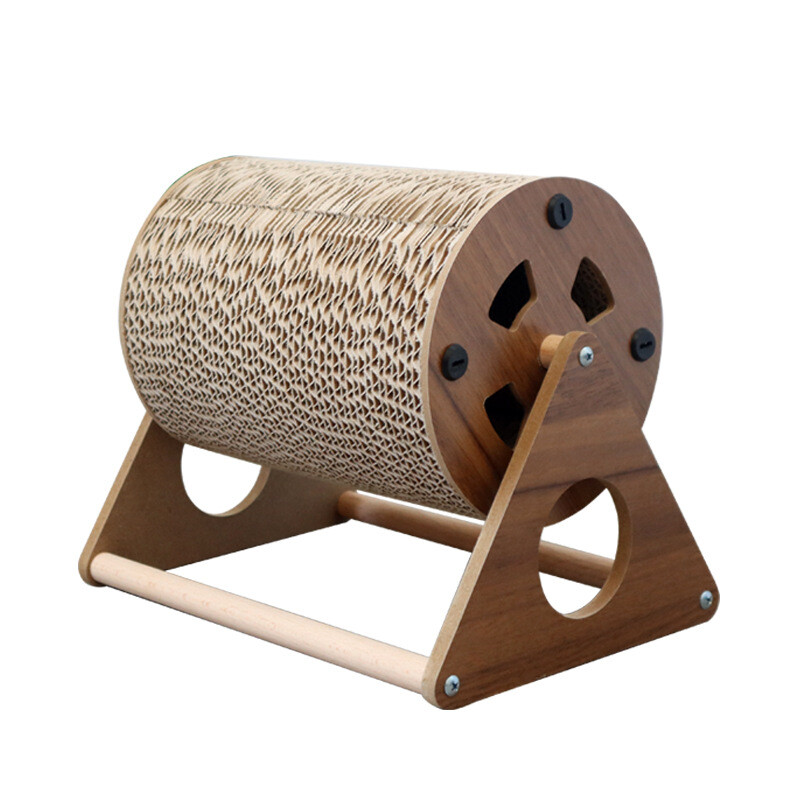 Macskajátékok Macskakarcoló tábla Forgó függőleges óriáskerék Macskakaparós tábla Nagy sűrűségű hullámpapír mászóeszközök