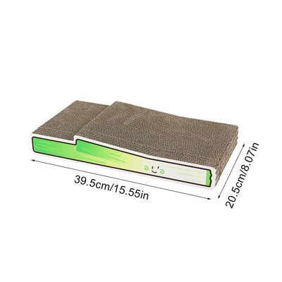 Zgarietoare pentru pisici Carton Hârtie ondulată Mobilier durabil Protecție Canapea pentru animale de companie Pat pentru zgârieturi pentru pisici de interior Pisici Pisici Suport de odihnă