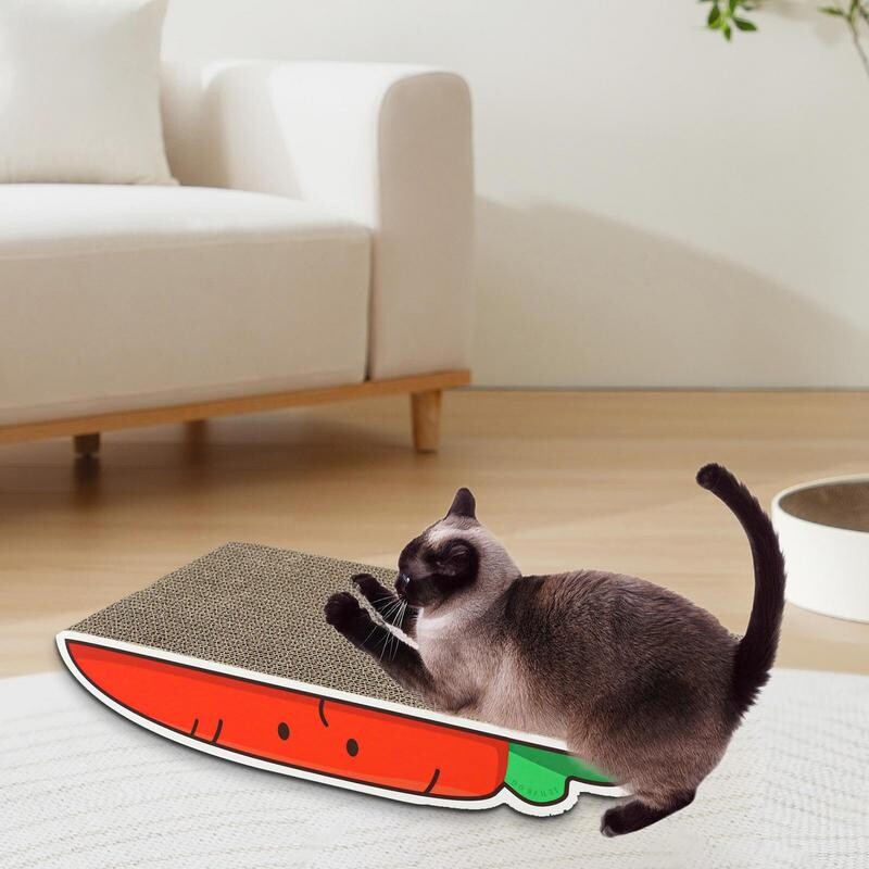 Zgarietoare pentru pisici Carton Hârtie ondulată Mobilier durabil Protecție Canapea pentru animale de companie Pat pentru zgârieturi pentru pisici de interior Pisici Pisici Suport de odihnă