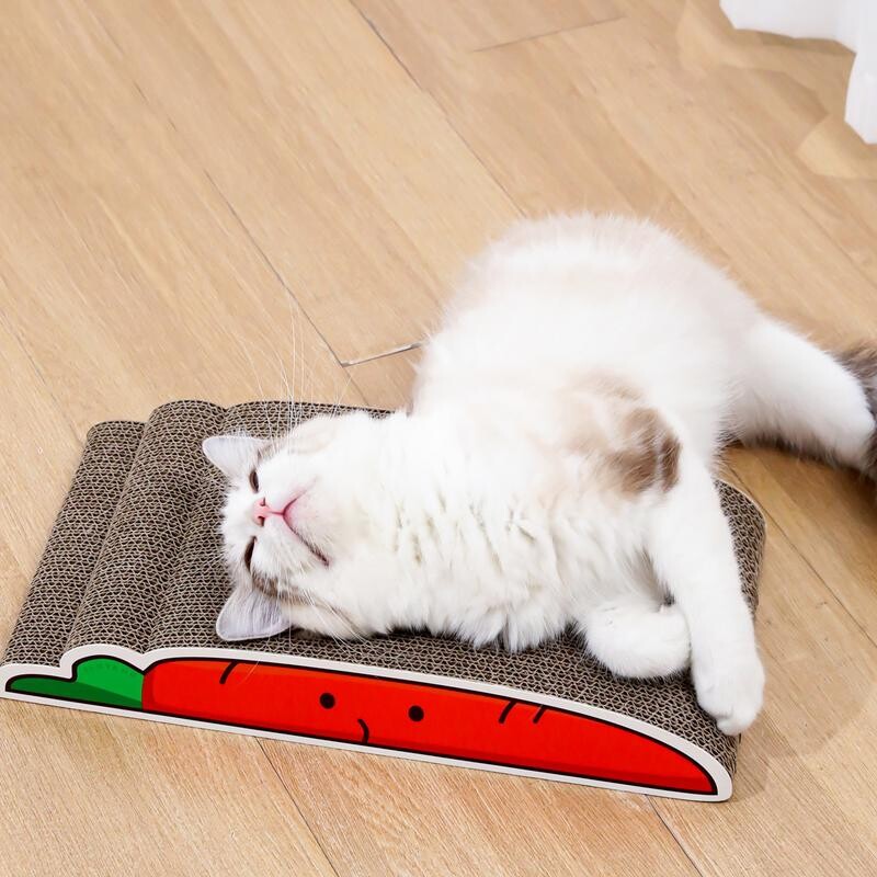 Zgarietoare pentru pisici Carton Hârtie ondulată Mobilier durabil Protecție Canapea pentru animale de companie Pat pentru zgârieturi pentru pisici de interior Pisici Pisici Suport de odihnă
