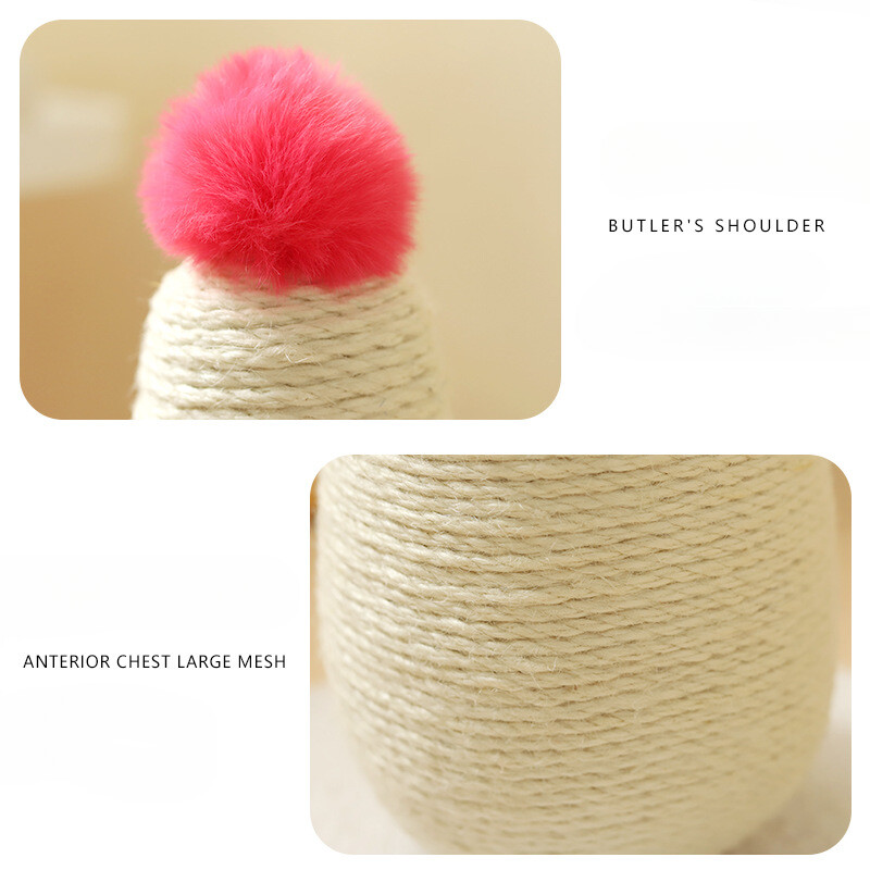 Cadru vertical de cățărat pentru pisici Placă pentru zgârieturi pentru pisici Coloană pentru zgârieturi pentru pisici Rezistent la uzură și distractive Jucărie integrată pentru pisici Acasă