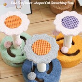 Stâlp de zgâriat pentru pisici 4-în-1, turn, arbore pentru pisici, arbore de activitate pentru pisici, cu bile de primăvară, jucărie interactivă pentru pisici de interior