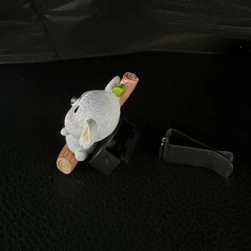 Koala Bear Car Air Outlet Kvepalų klipas Cute Mini Bear Aromaterapijos Kūrybinis automobilio interjero dekoravimas Oro gaiviklio priedai