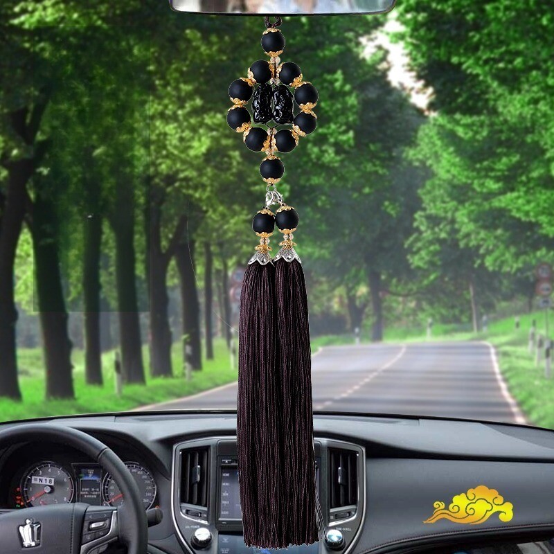 Automobilinis pakabukas Drąsus automobilio pakabukas vyrams ir moterims garantuoja taikos charakterio pakabukas aukštos kokybės automobilio galinio vaizdo veidrodėlio kabantys papuošalai