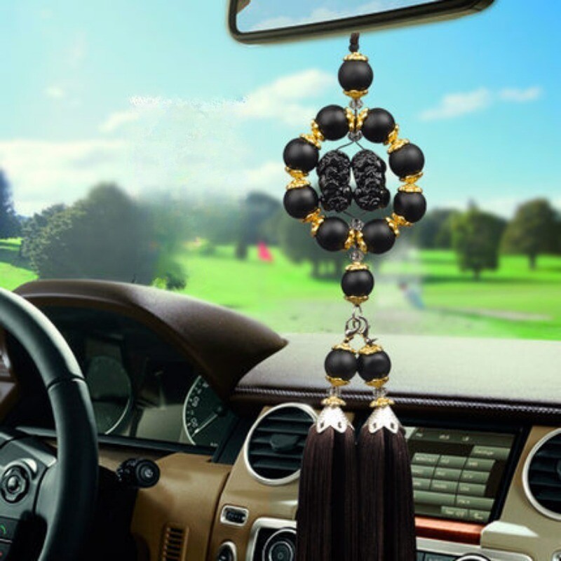 Automobilinis pakabukas Drąsus automobilio pakabukas vyrams ir moterims garantuoja taikos charakterio pakabukas aukštos kokybės automobilio galinio vaizdo veidrodėlio kabantys papuošalai