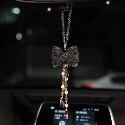 Bling Car Interior Glam Decoration Charm Strass Agățat Auto Pandantiv Lucky Hanging Ornament Accesorii Auto pentru Femeie