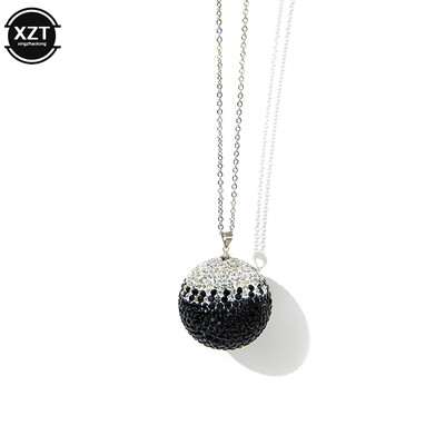 Pandantiv cu bile de cristal pentru mașină, oglindă retrovizoare pentru mașină, pandantiv Bling Bling cu strass, decorare pentru interiorul mașinii, accesorii auto