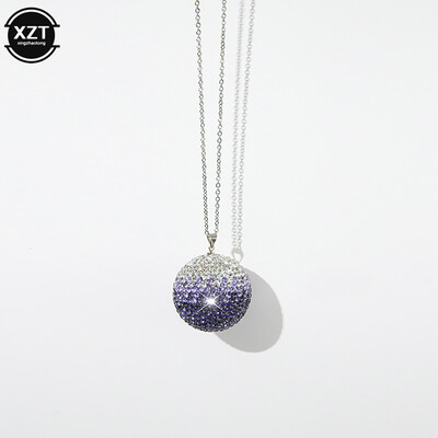 Pandantiv cu bile de cristal pentru mașină, oglindă retrovizoare pentru mașină, pandantiv Bling Bling cu strass, decorare pentru interiorul mașinii, accesorii auto