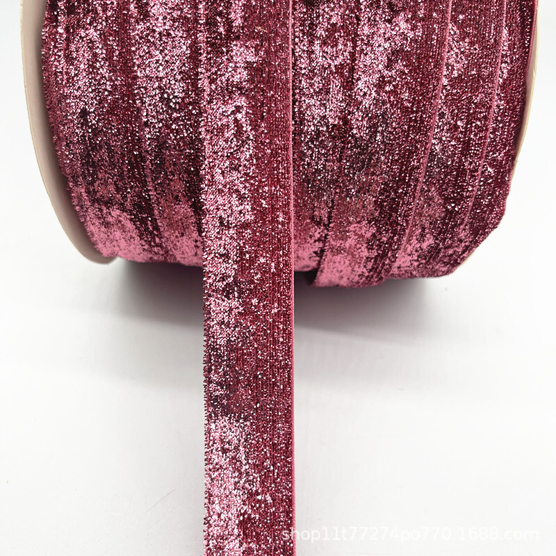 15 mm ručno rađena vrpca za pakiranje darova 5 jardi jednostrana kosmička vrpca od luka Baršunasta vrpca DIY ukras