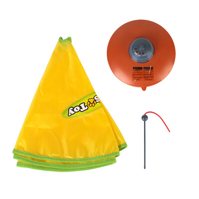 Motion Undercover Mouse Fabric Pene în mișcare 4 viteze Placă electrică de jucărie pentru pisici Jucărie interactivă pentru animale de companie pentru pisicuță automată