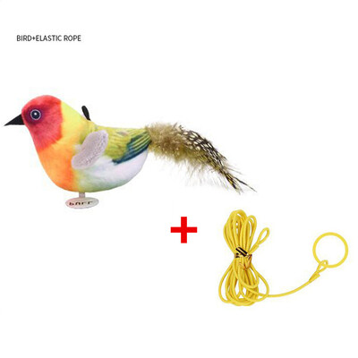 Jucărie pentru animale de companie Simulare electrică numită pasăre rezistentă la mușcături în formă de pasăre distracție jucărie pentru câini de jucărie interactivă